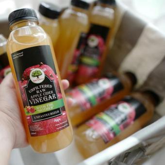 Gambar Organic Apple Cider Vinegar ACV 500 ml   Cuka Apel Organik