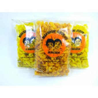 Gambar Paket Cemilan 3Pcs Makaroni Jeruk JB Rasa Jagung Manis, Balado dan Pedas Semi Pro