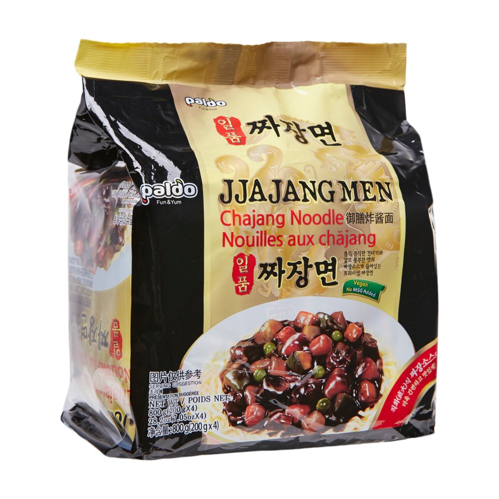 Paldo Jjajang Men Mie Korea Jjajangmyeon Instan Paket Isi 4