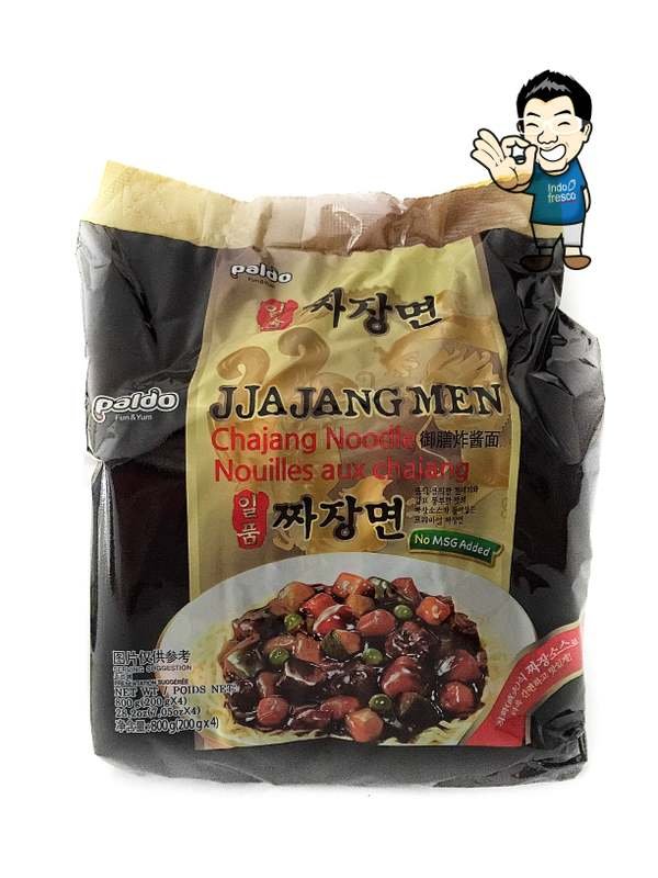 Paldo Jjajangmen- Jjangmyeon Black Bean Sauce Noodle- Mie Instan