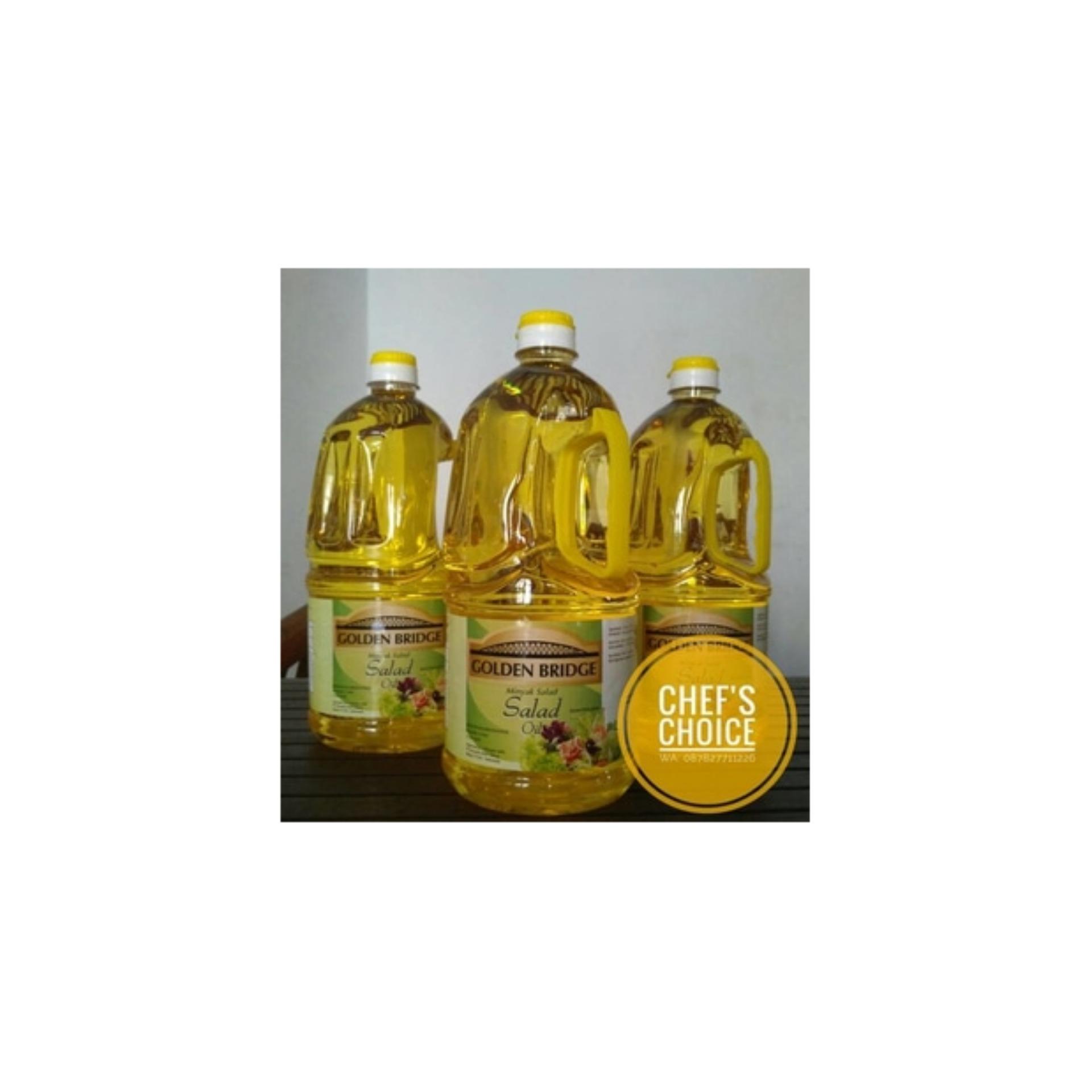 SALAD OIL GOLDEN BRIDGE/ MINYAK SALAD/ MINYAK SAYUR 2 L