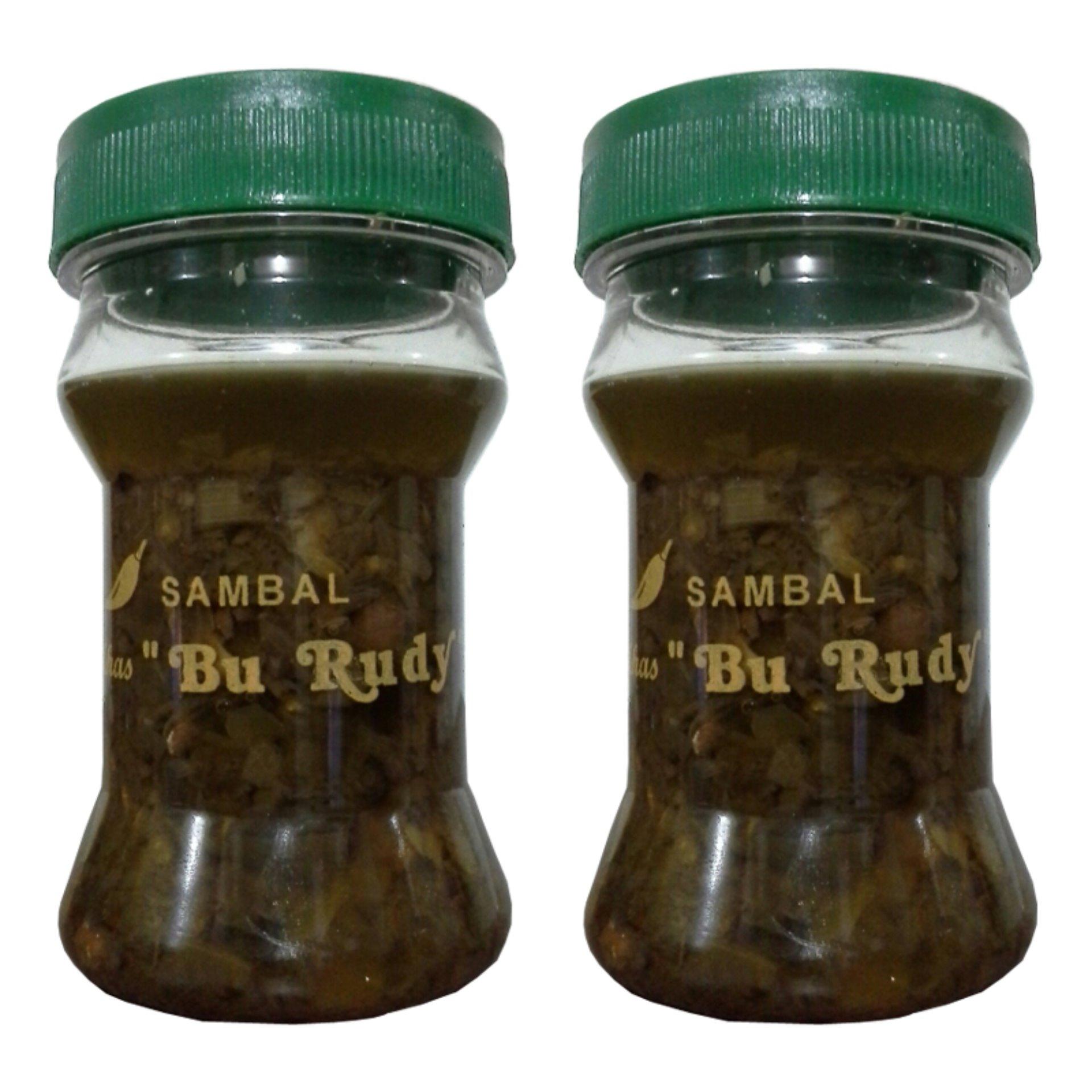 Sambal Bu Rudy Khas Surabaya - Sambal Lombok Ijo - 2 Botol