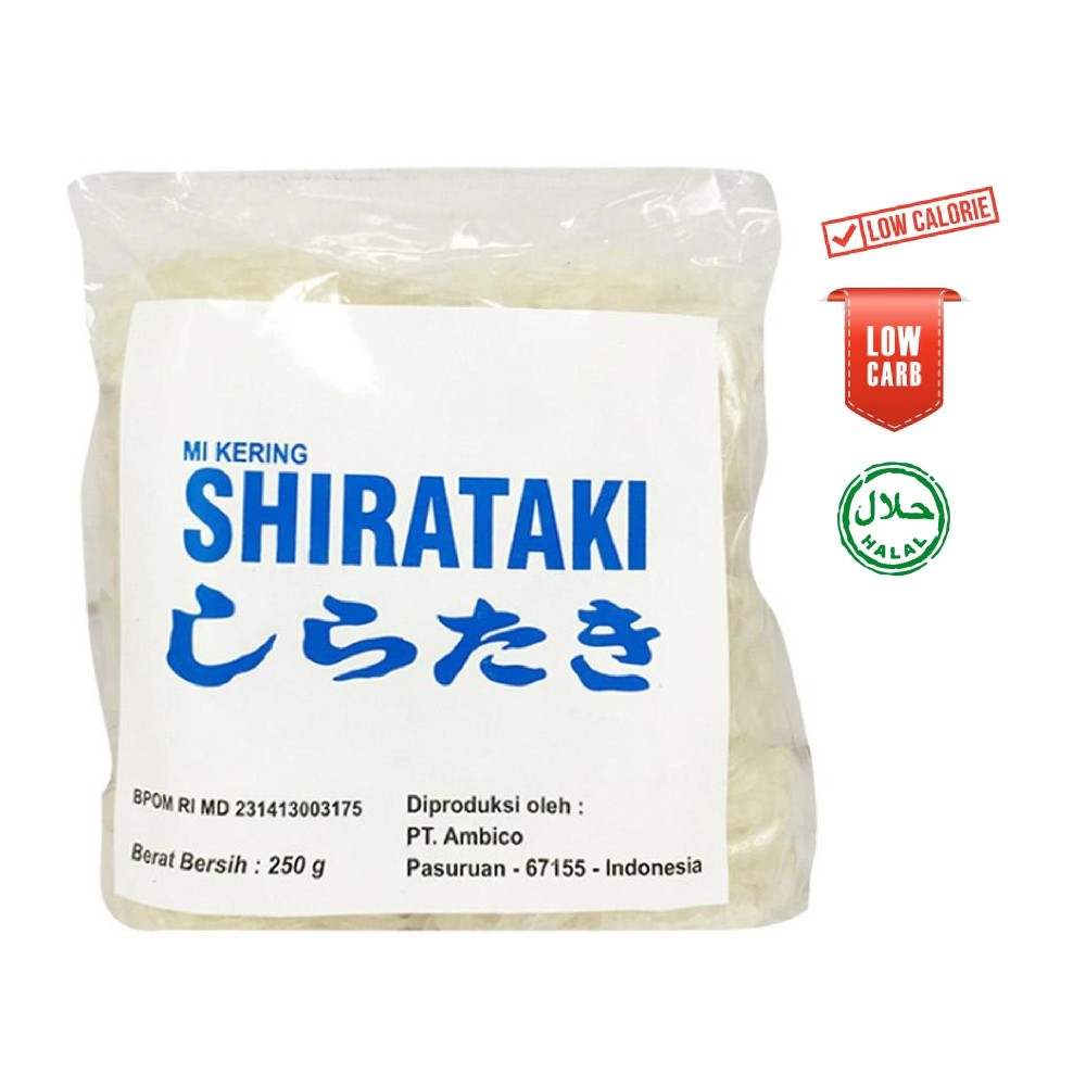 TheOrganicStop Dry Shirataki Noodle Mie Kering 250 gram