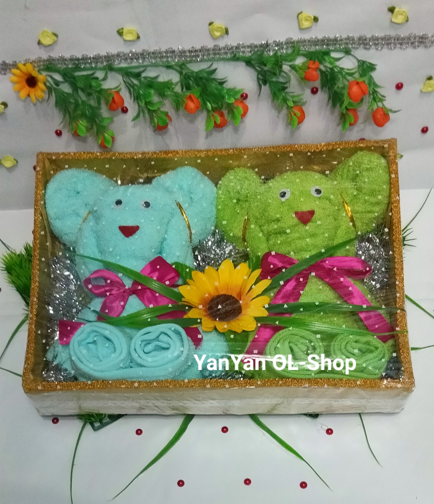 HANTARAN HANDUK MANDI BONEKA COUPLE