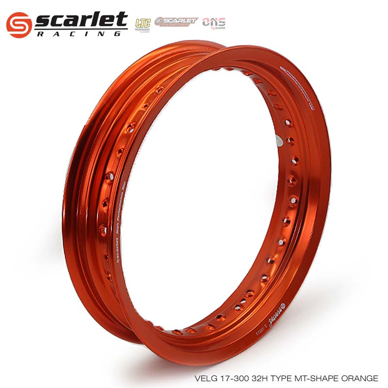 Scarlet Racing - Alloy Ring 17 300 32 Hole Rims Harga 889,000 rupiah*Gratis Ongkir