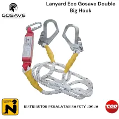 Lanyard Eco GOSAVE Tali Pendukung & Harness Double Big Hook with Absorber