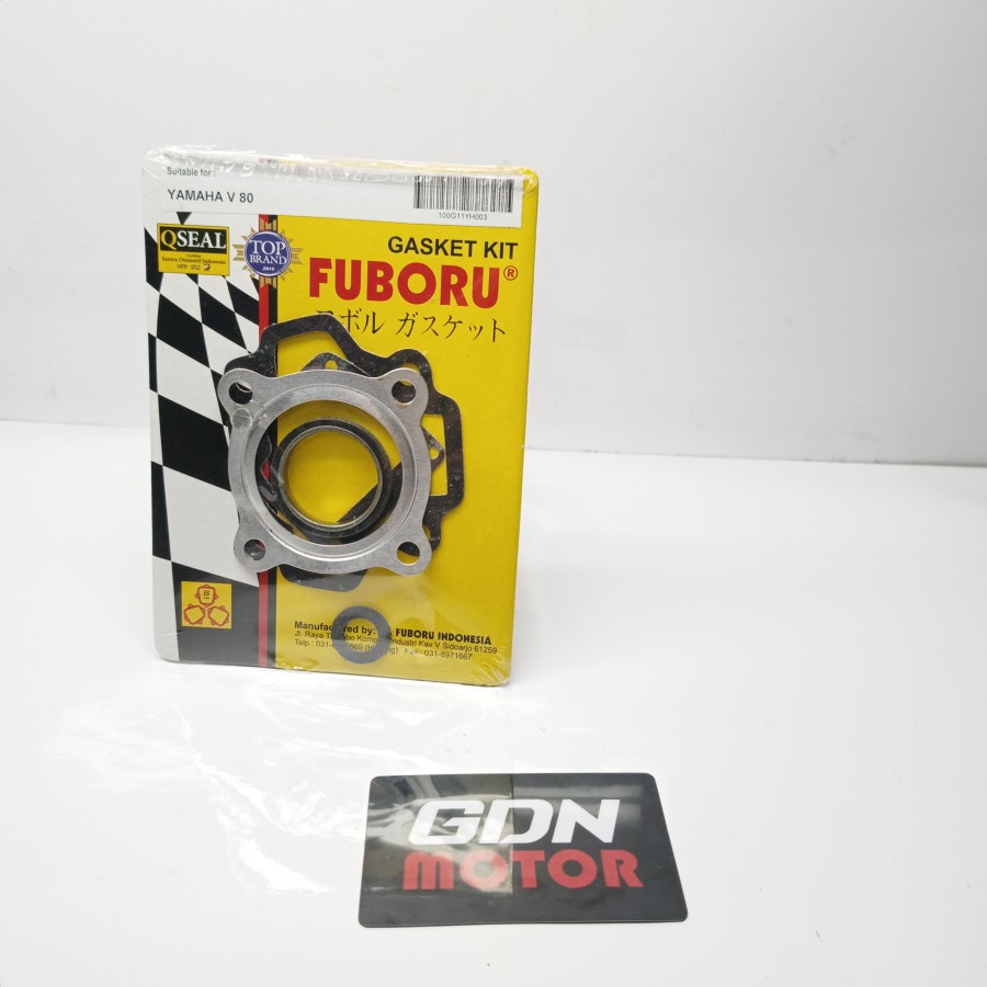 TOP SET V80 FUBORU GASKET KIT Harga 15,000 rupiah*Gratis Ongkir