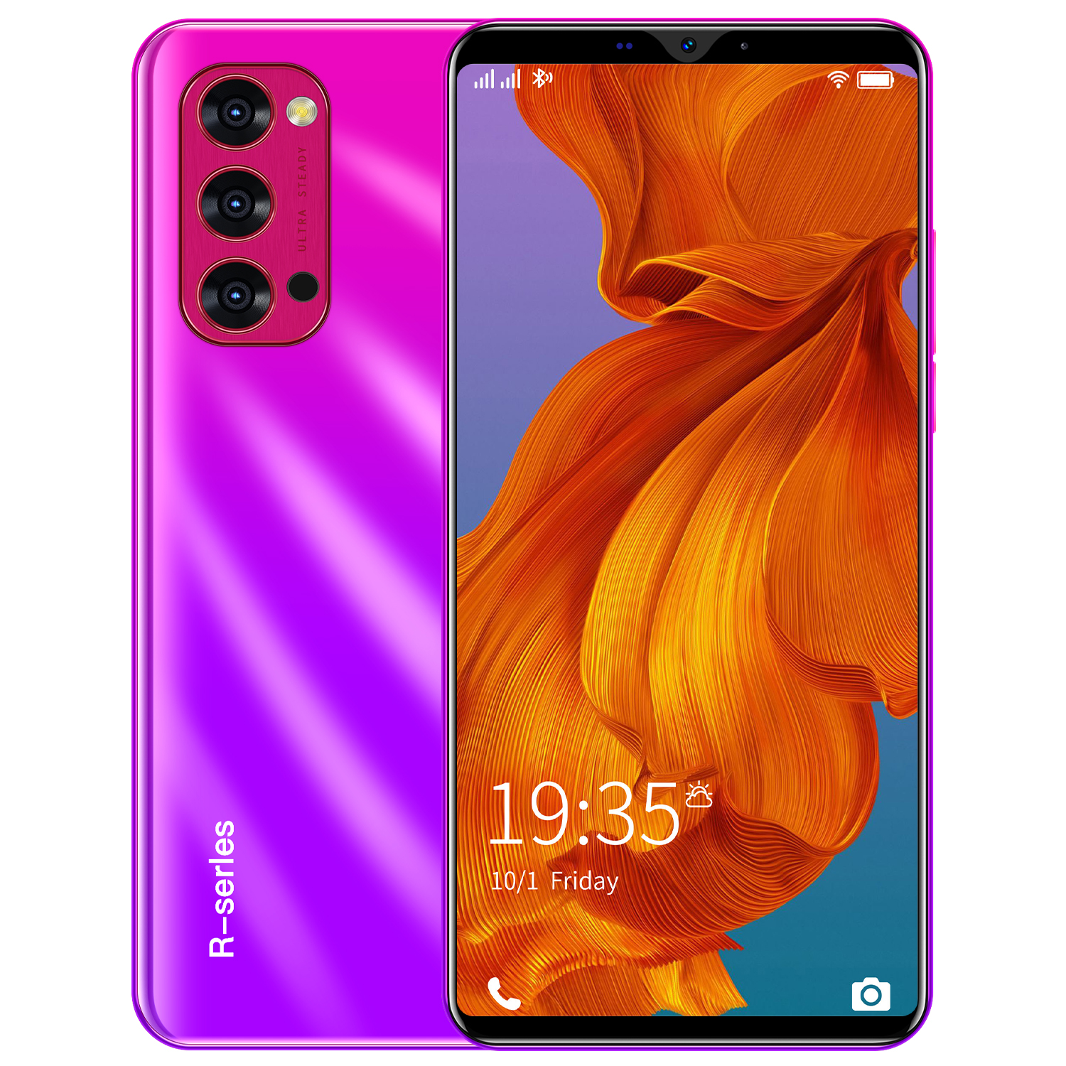 Indonesia 4G【hp android 4g 300 ribuan cuci gudang +bisa cod 】rino4 pro 6+128GB hp android termurah handphone 5.8inci smartphone cellphone Android 9.1 4800mAh