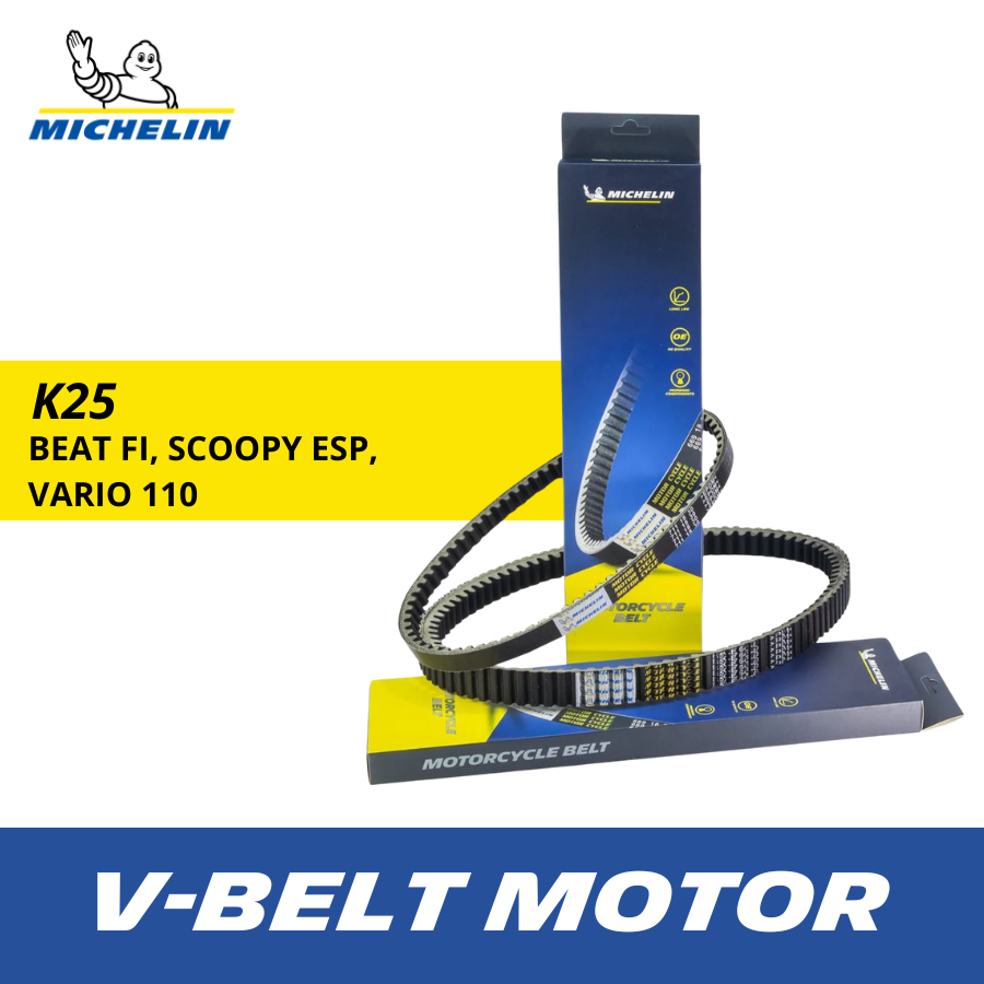 Michelin Vanbelt Motor - V Belt Motor Beat FI Scoopy Esp Vario 110 K25 Harga  125,840 Ringgit*Penghantaran Percuma