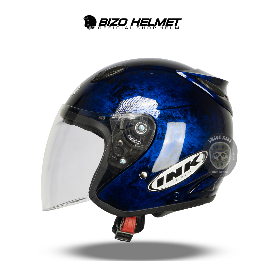 Centro Helmet with Abstract Motif, Half-Face, Premium Sni Foam Harga 125,000 rupiah*Gratis Ongkir