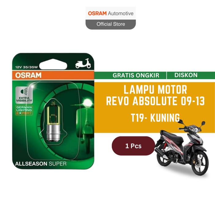 Osram Lampu Depan Motor Honda Revo Absolute 2009 - 2013 62337ALS Harga 50,100 Ringgit*Penghantaran Percuma
