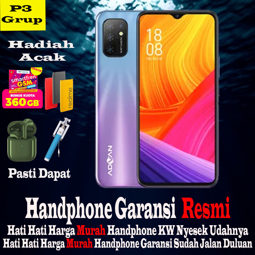 [PROMO GRATIS ONGKIR !!] Advan G9 Pro 6GB/64GB 5.200 mAh Battery 6.6\