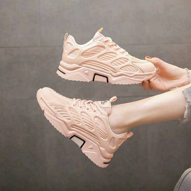 New Sepatu Import GF-081 Sepatu Model Korea Sneakers Wanita Import Premium Quality