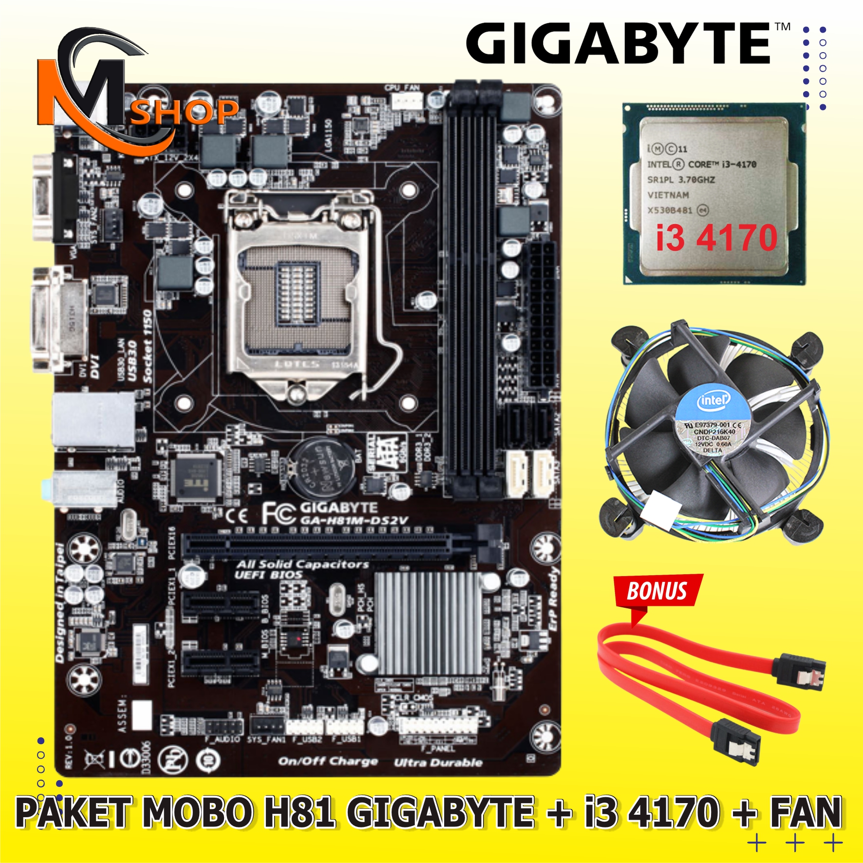 Beli Paket Motherboard Core I3 Gen 10 Online Harga Terbaik