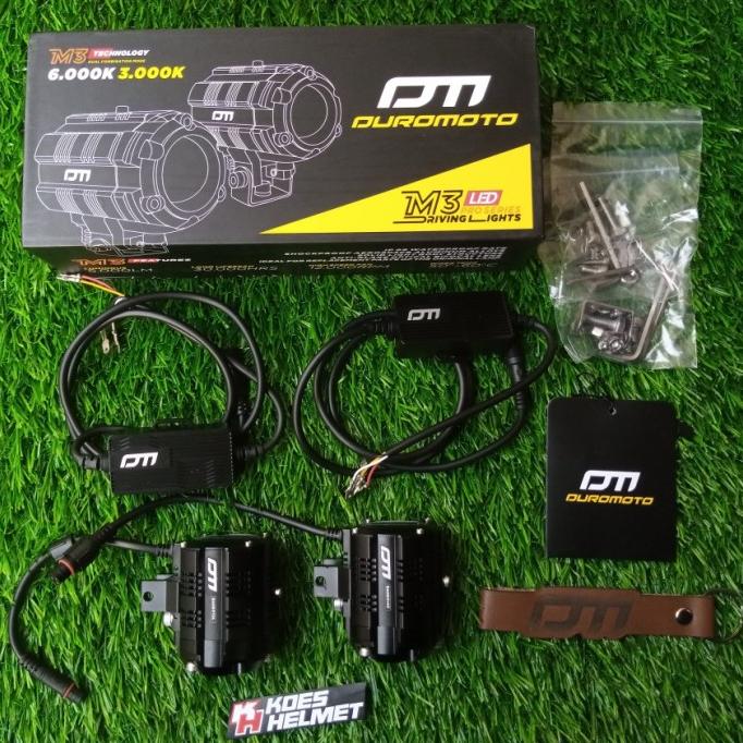 LAMPU LED DUROMOTO M1/M3 LAMPU TEMBAK MOTOR/MOBIL Harga 1,341,000 rupiah*Gratis Ongkir