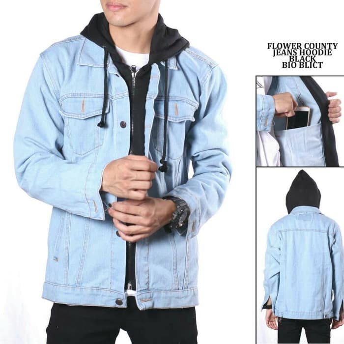 jaket hoodie levis