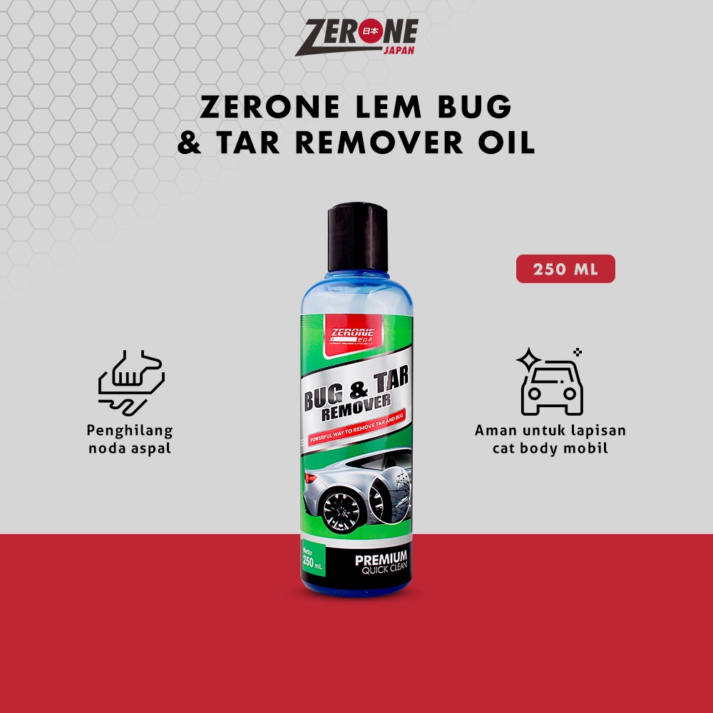 Zerone Bug & Tar Remover Beli 1 Gratis 1 Pembersih Noda Aspal Stiker Harga 198,000 Ringgit*Penghantaran Percuma