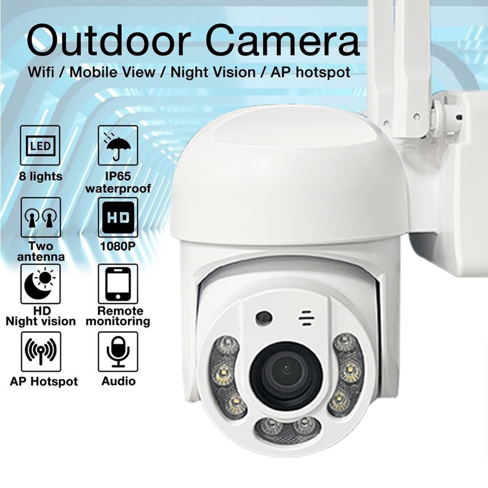 Kamera CCTV V380 Pro wifi sambung ke hp APP HD 8MP outdoor Rotasi