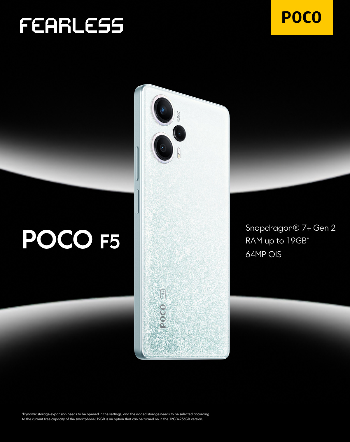 Jual POCO Official POCO F5 (12GB+7GB/256GB)