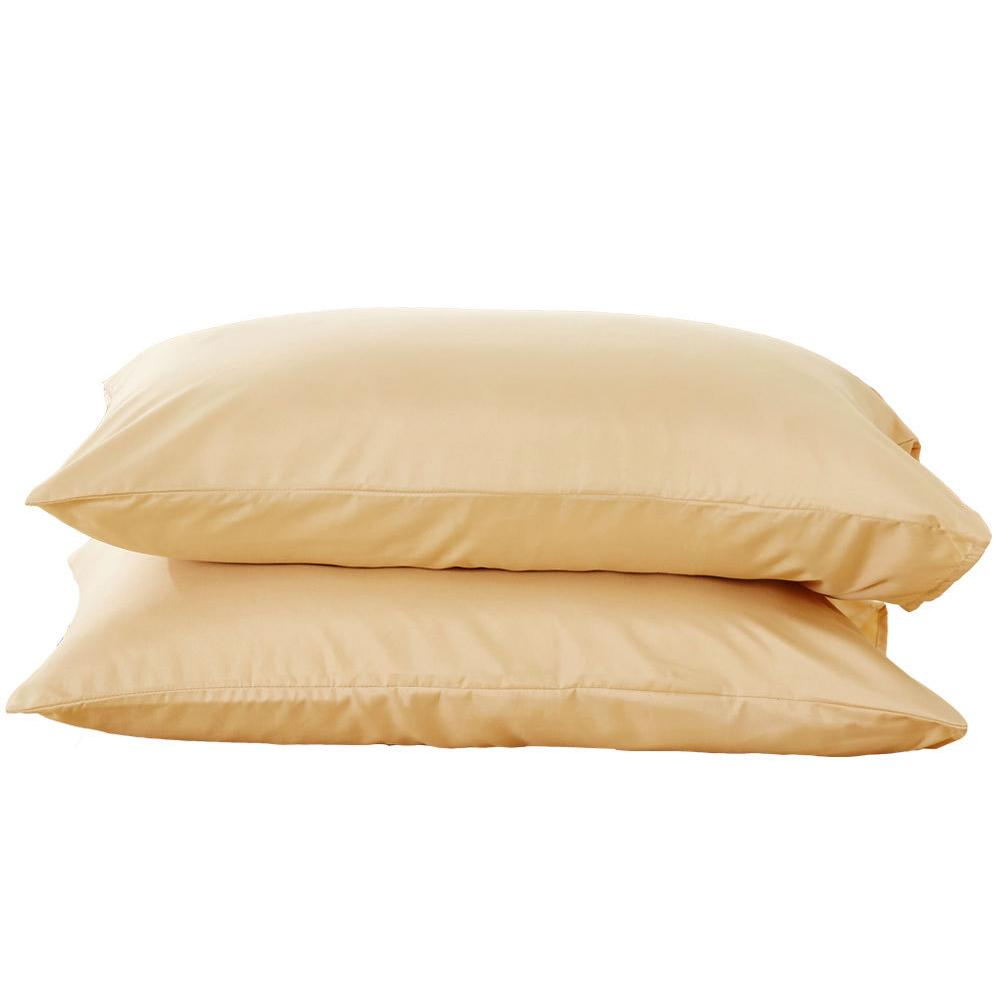Shine Cloud For Single Pillow Case Simple Solid Color Brushed