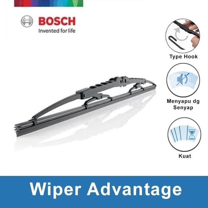 Bosch Advantage Ba14 Car Windshield Wiper - 1 Pcs Harga 56,440 rupiah*Gratis Ongkir