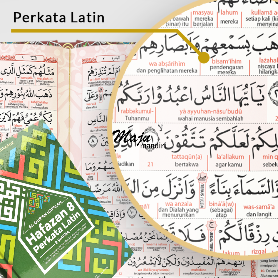 Al-Quran latin dan terjemahan lengkap