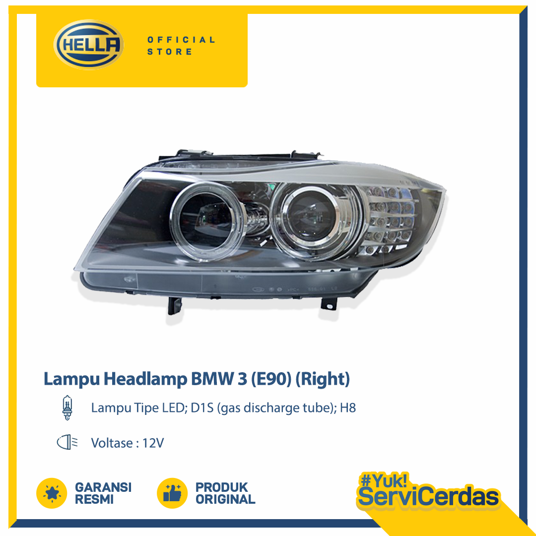 Lampu Headlamp BMW 3 (E90) Right - Lampu depan mobil Harga 12,100,000 rupiah*Gratis Ongkir
