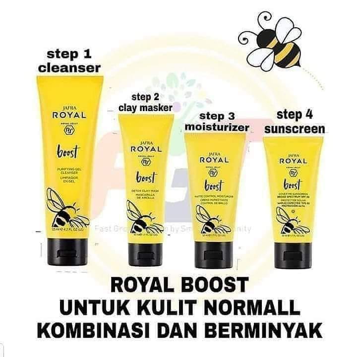 Paket Royal Boost Jafra For Oily Normal Skin Lazada Indonesia