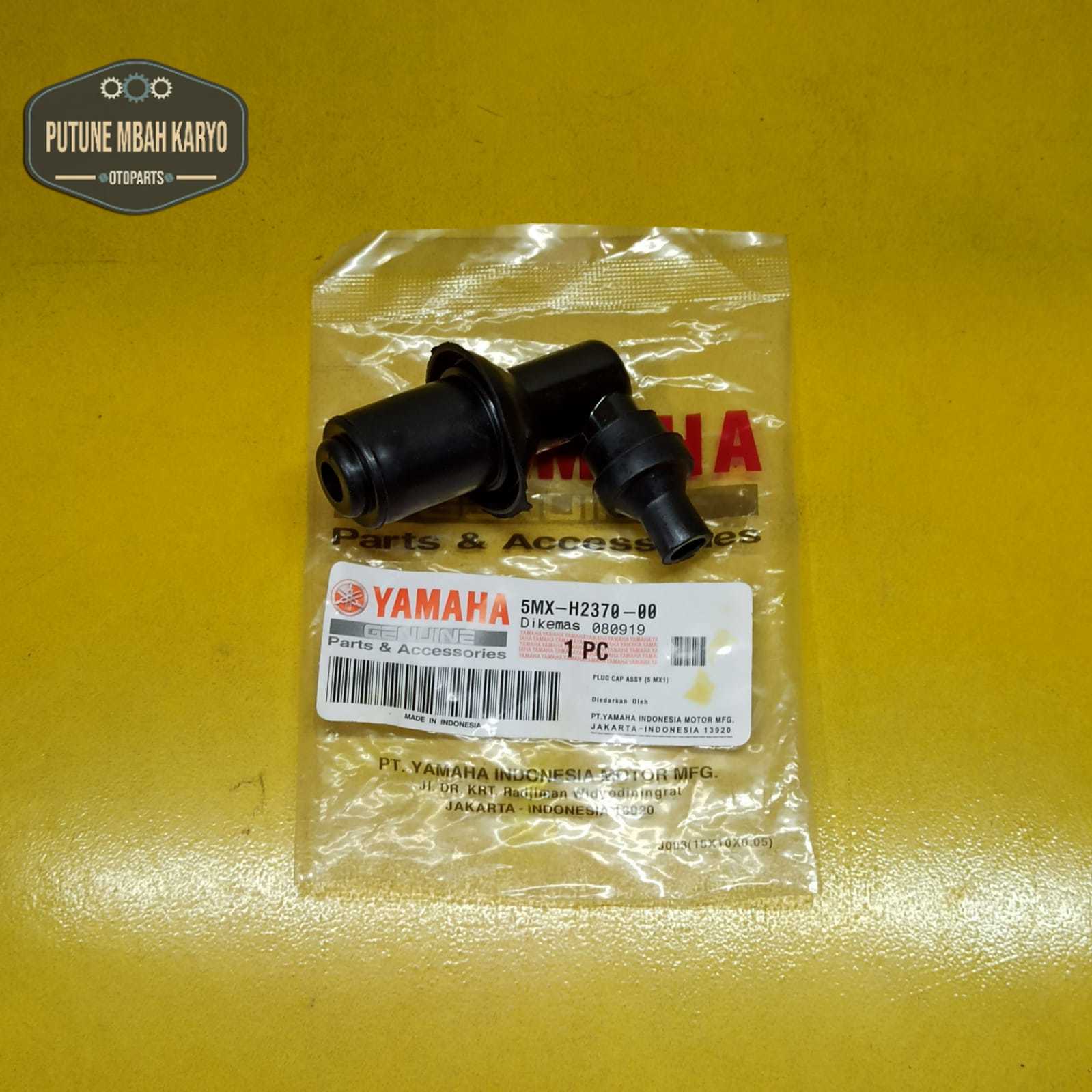 Cangklong Tutup Busi Cop Busi Yamaha Mio Sporty Smile Soul Fino Karbu Nouvo 5MX Harga 9,814 rupiah*Gratis Ongkir