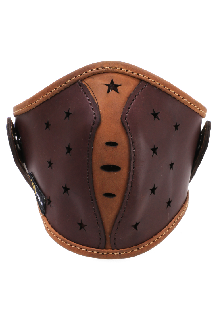 Hamlin Vente Masker Buff Breathable Stars Motive Headloop Mask Material Genuine Leather ORIGINAL - Choco Brown Harga 1,046,000 Ringgit*Penghantaran Percuma