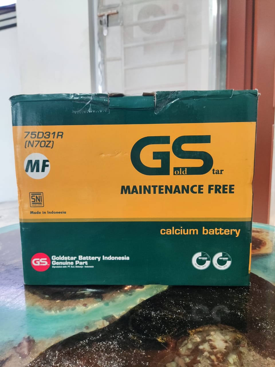 GS Goldstar dry car battery type n70z MF 12volt 85ah Kijang diesel forklift warranty Harga 1,499,999 rupiah*Gratis Ongkir