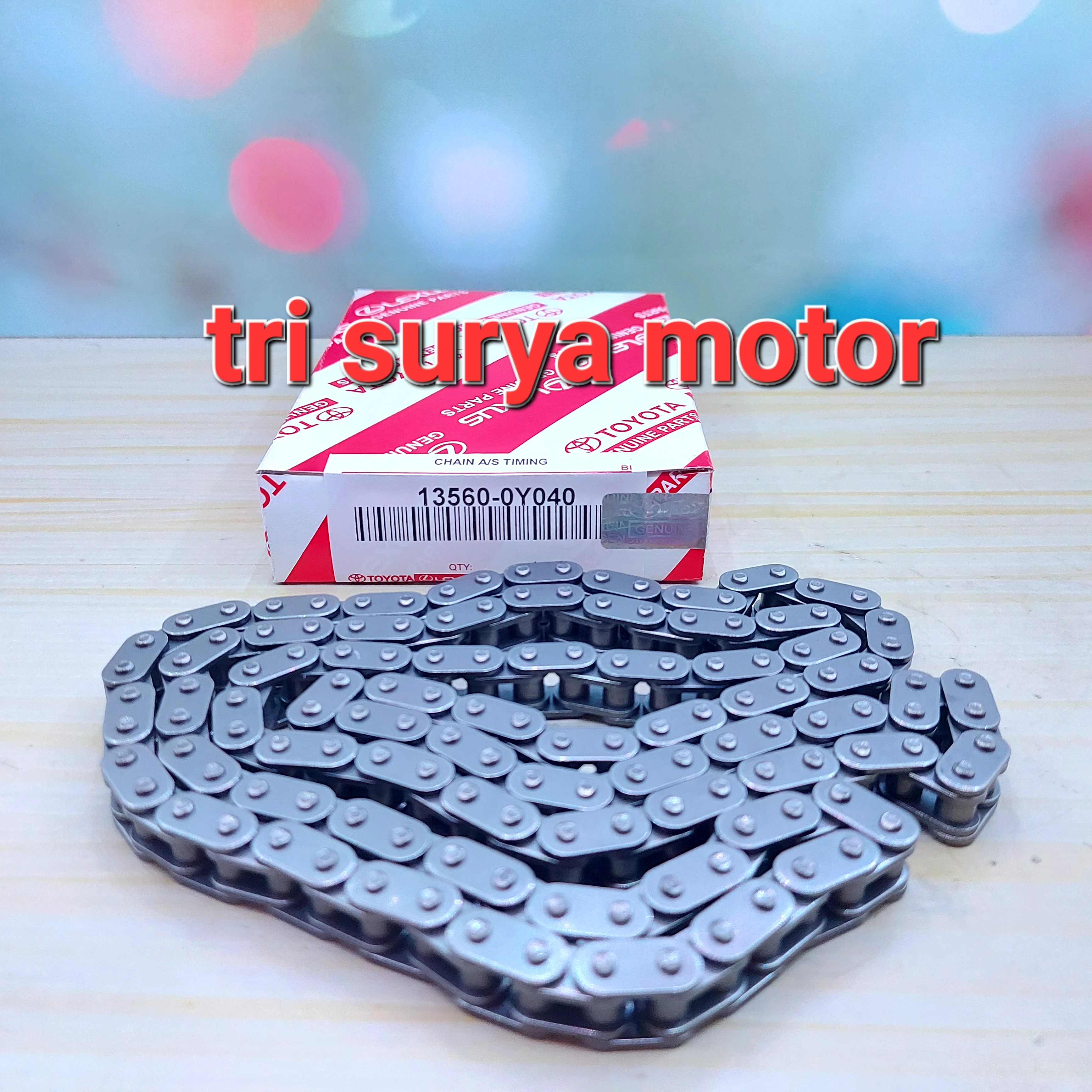 CHAIN ONLY TIMING CHAIN RANTAI KETENG GRAND NEW AVANZA VELOZ/SIGRA/CALYA/AGYA 1,2 ORI Harga 485,000 rupiah*Gratis Ongkir