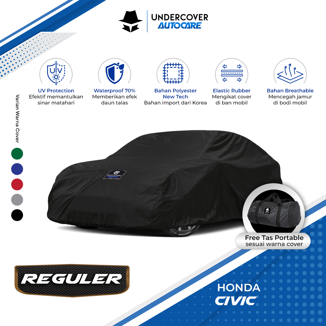 Undercover Autocare - Cover Mobil Honda Civic Reguler Harga 302,000 rupiah*Gratis Ongkir