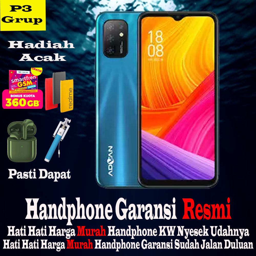 [PROMO GRATIS ONGKIR !!] Advan G9 Pro 6GB/64GB 5.200 mAh Battery 6.6\