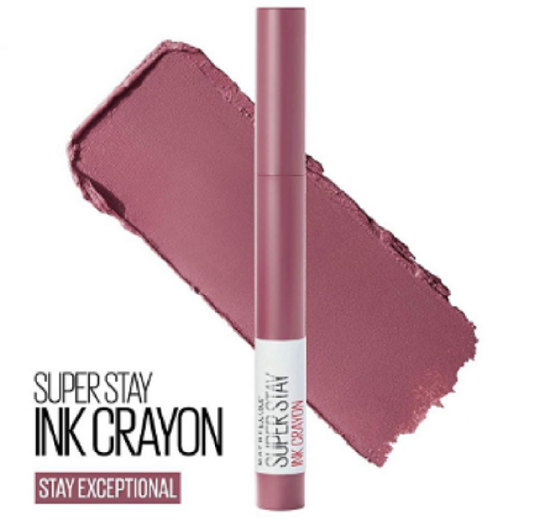 maybelline matte lipstick crayon