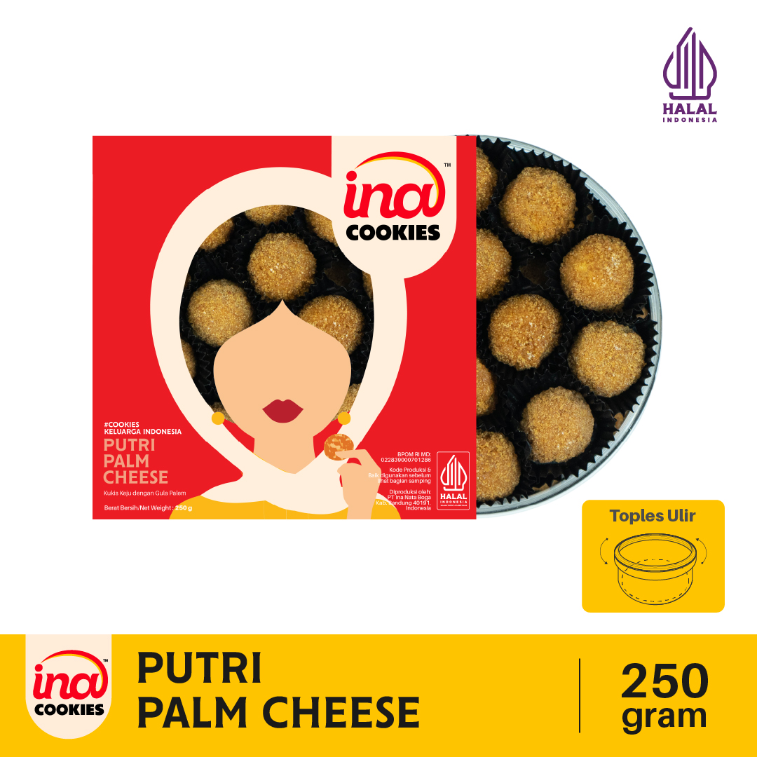 Ina Cookies Gold Palm Cheese Cookies