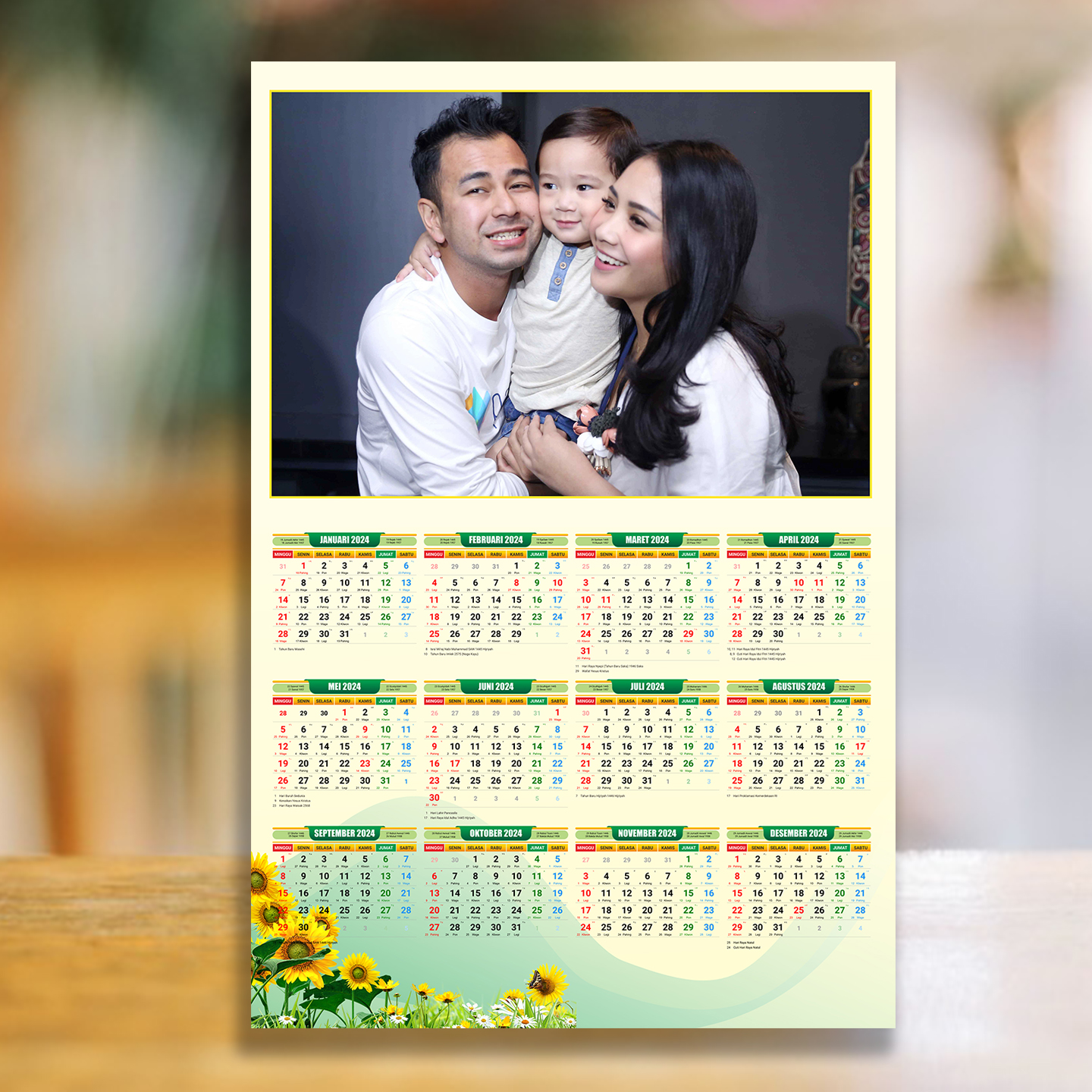 Jual Cetak Kalender Foto Sendiri 2021 Terbaru - Nov 2024 | Lazada.co.id