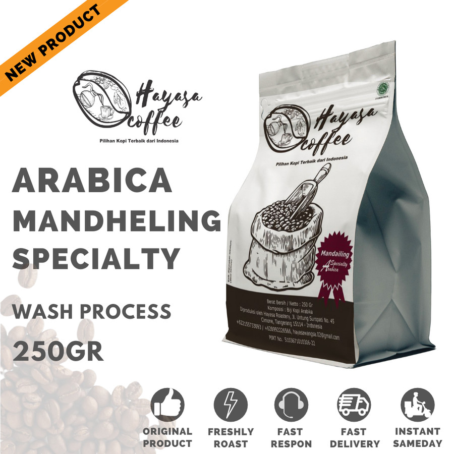Kopi Mandailing Specialty Arabica 250gr