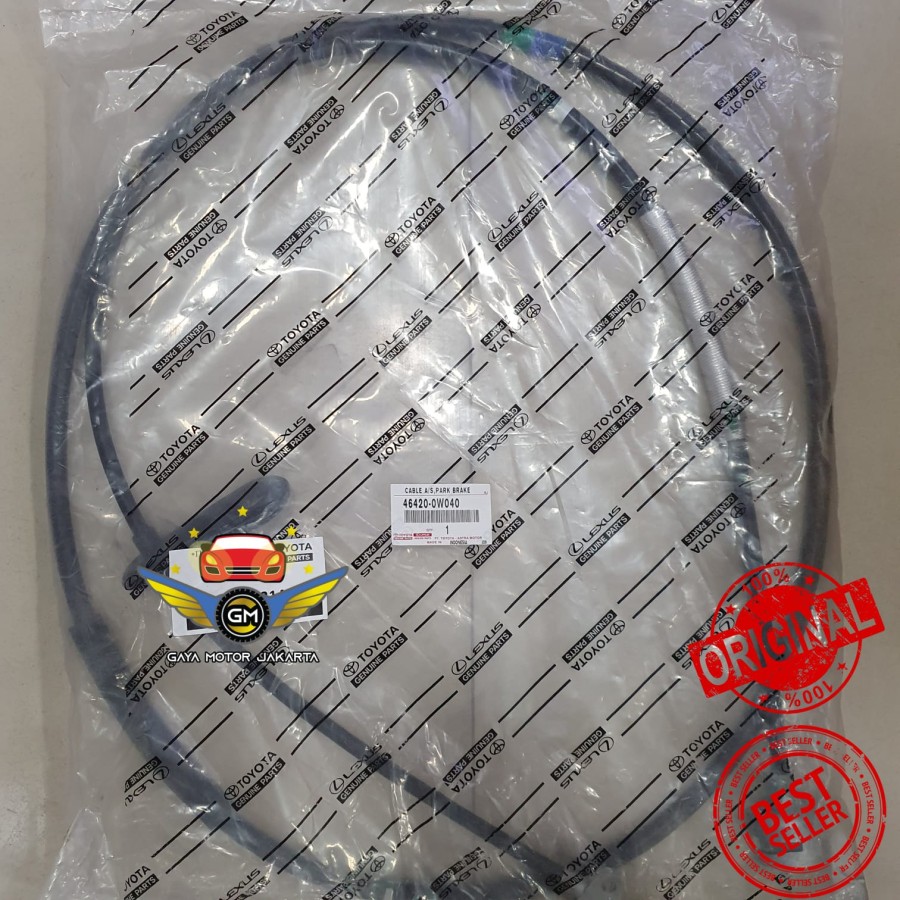 Kabel Rem Tangan Depan-Long Dynasaurus 130HT 46420-0W040 Harga 380,000 rupiah*Gratis Ongkir