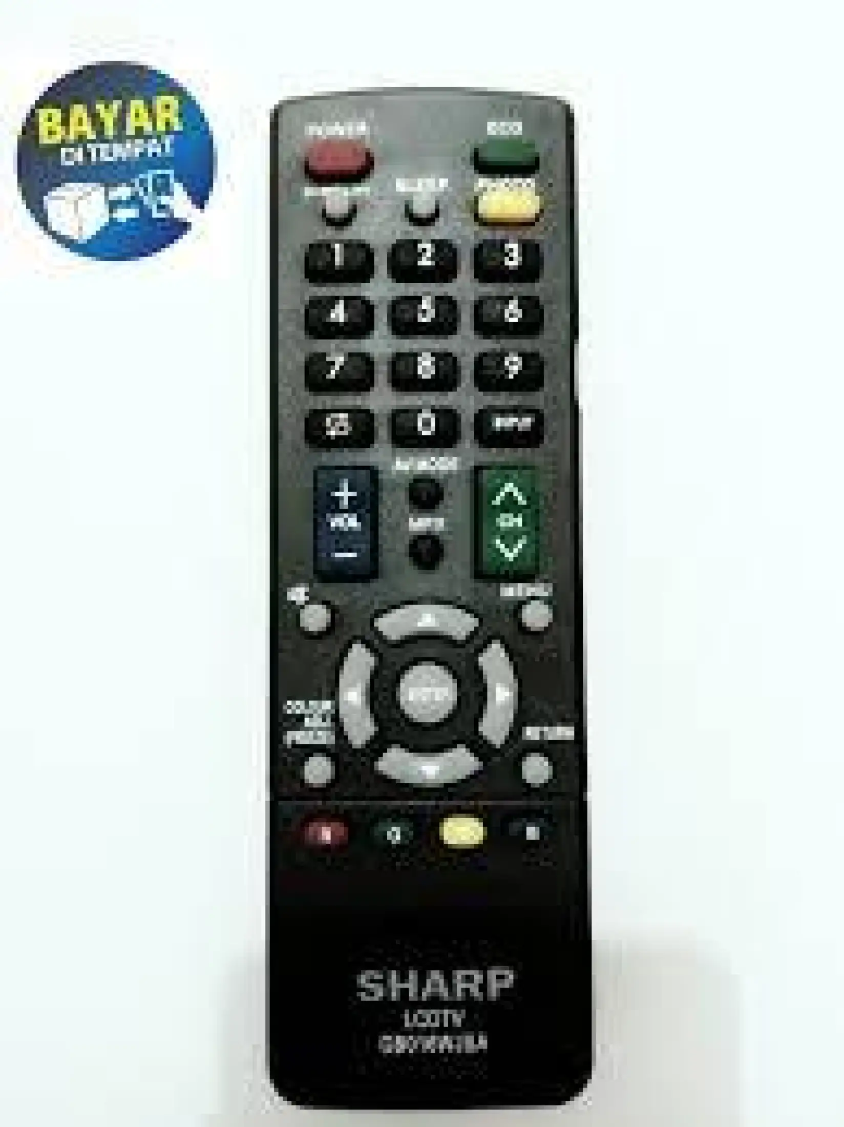 Remot Remote Tv Sharp Aquos Lcd Led Gb016wjsa Original Pabrik Kw Lazada Indonesia
