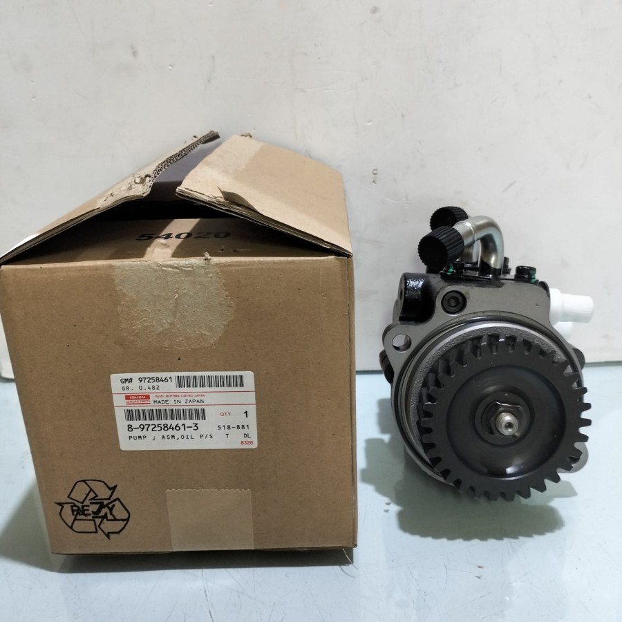 POMPA POWER PUMP STEERING STIR ISUZU ELF NQR 71 OEM PN: 8-97258461-3 Harga 5,100,000 rupiah*Gratis Ongkir