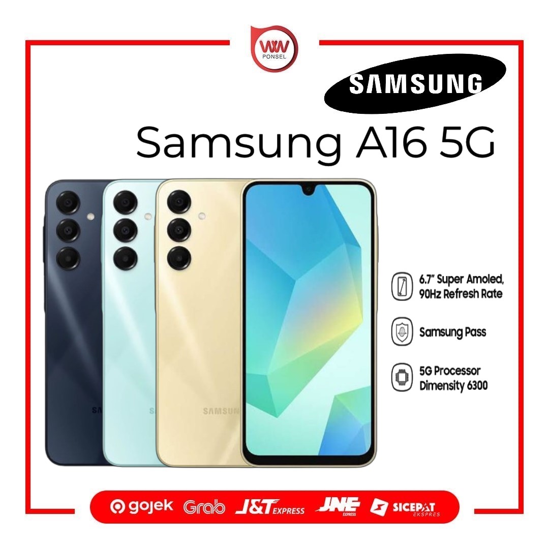 Hp Samsung A16 5G Ram 8GB Internal 256GB Garansi Resmi Harga  3,399,000 Ringgit*Penghantaran Percuma