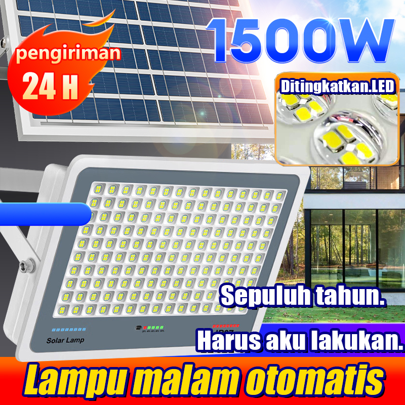 Harga lampu hias	 Lampu Sorot Solar Cell Led Tenaga Surya With Remote Control For Garden Solar Cell Lampu Lampu Solar  	