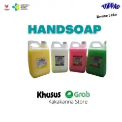 Toppas Sabun Cuci Tangan 5 Liter Khusus Instan/Sameday