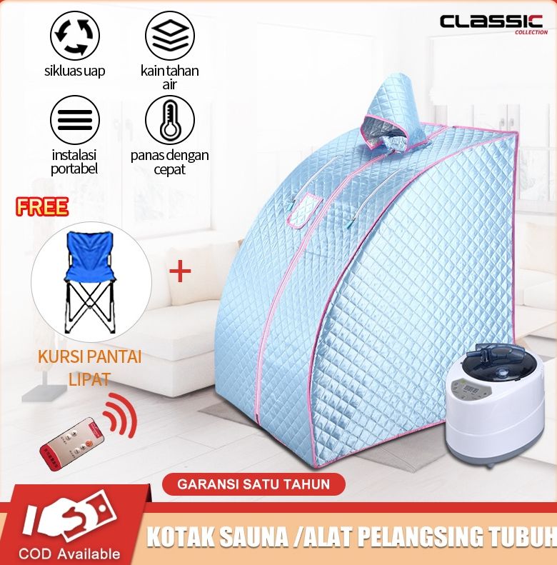 Sauna Box — Portable Steam Sauna Body Slimming Device