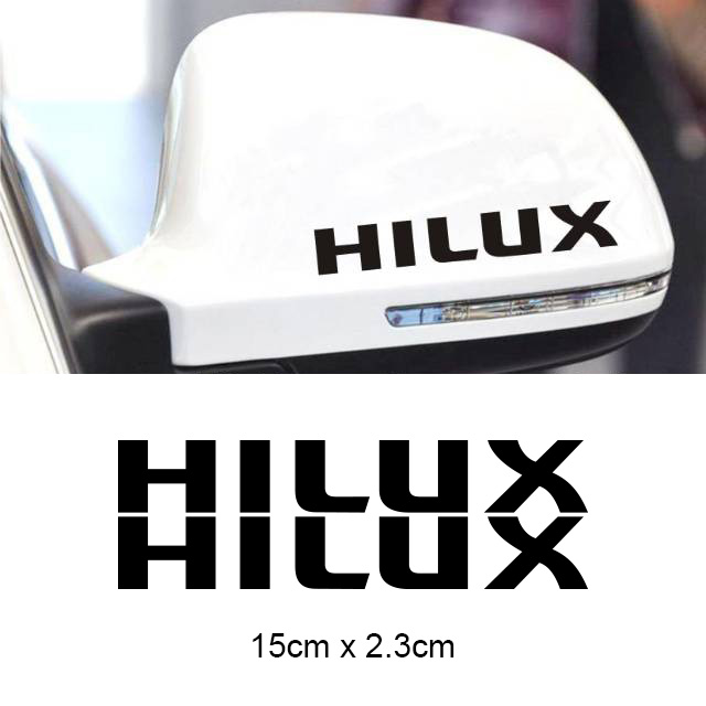 Stiker Spion Mobil Toyota Hilux - Car Decal Sticker Harga 15,000 rupiah*Gratis Ongkir