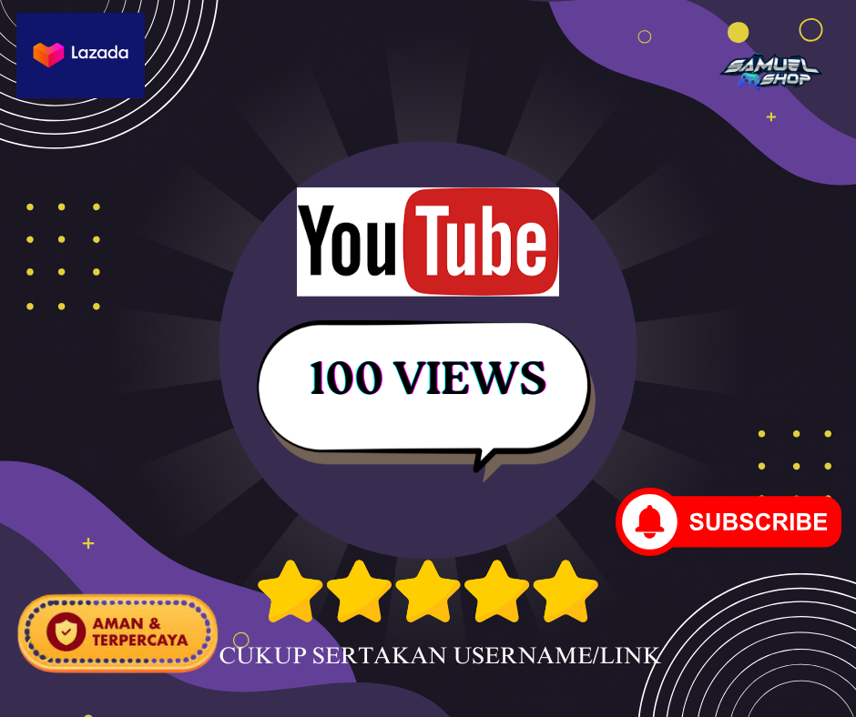 Youtube Premium Monetization Package - 100 Permanent Views + Access Code - Secure Digital Voucher Harga  100 rupiah*Gratis Ongkir