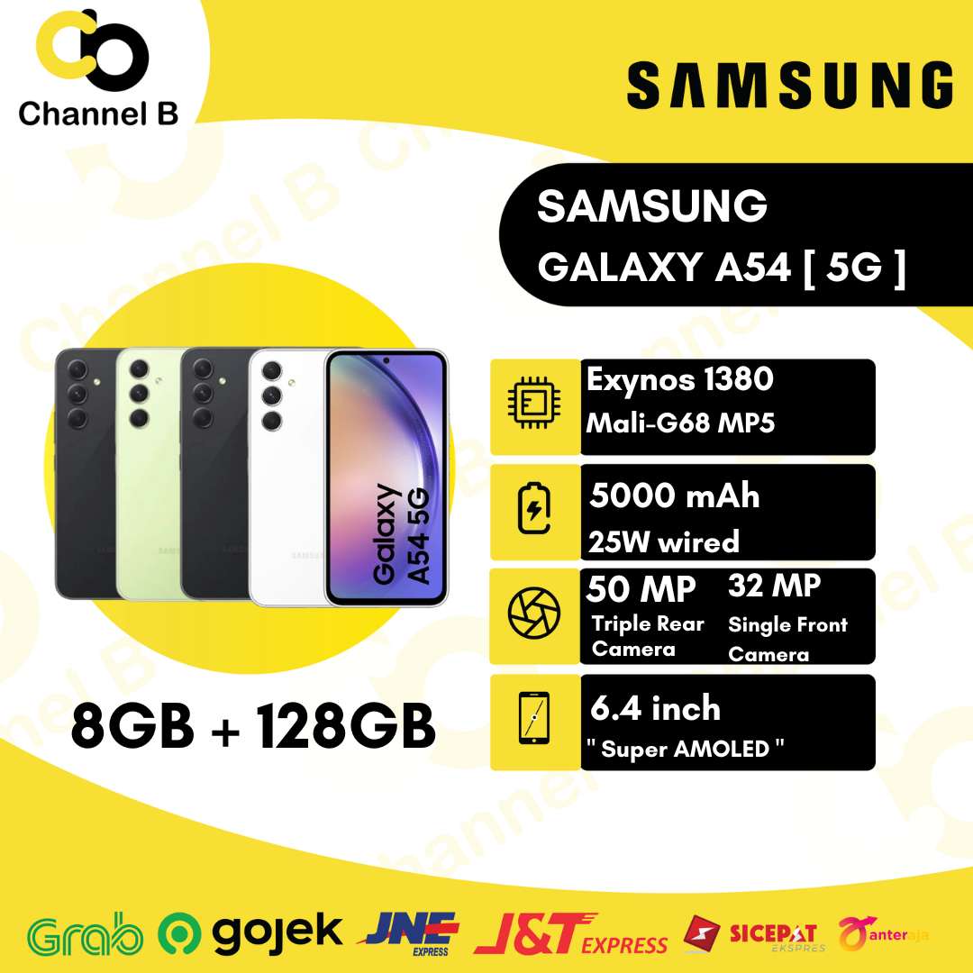 Samsung Galaxy A54 5G - Handphone [ Ram 8GB / 128GB ] - Garansi Resmi Harga  5,399,000 Ringgit*Penghantaran Percuma