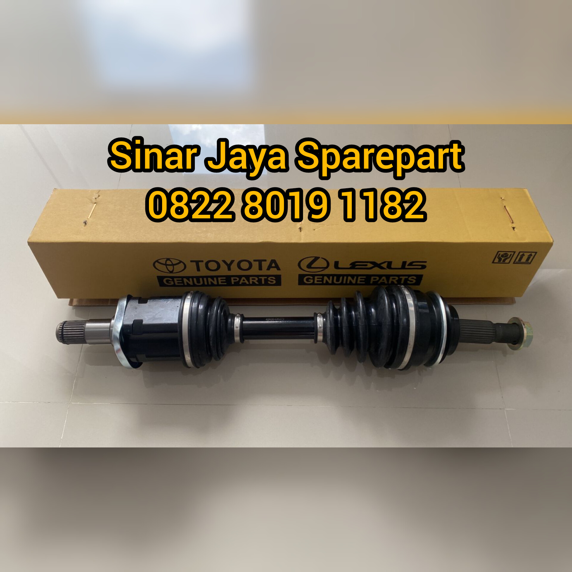 As Roda Depan Atau CV Joint Assy Hilux Revo Fortuner VRZ 43430-0K070 Harga 1,450,000 rupiah*Gratis Ongkir