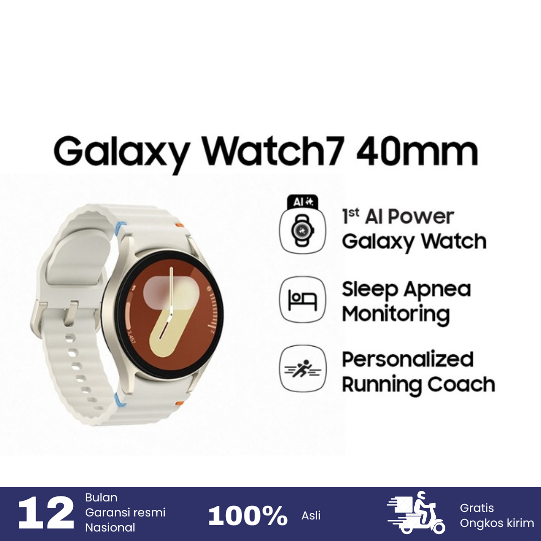 samsung watch 7 40mm gagransi resmi Harga  3,952,000 Ringgit*Penghantaran Percuma